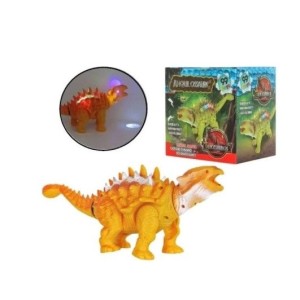 Dinossauro  Plastico Com Luzes