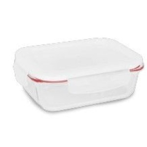 Pote Hermetico de Vidro Retangular 1030 Ml