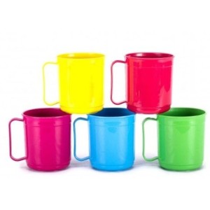 Caneca Plastica 400 Ml Color