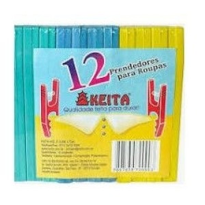 Prendedor  Com 12 Peças