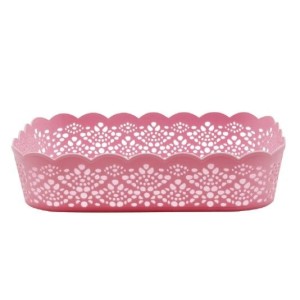 Cesta  Mandala  Média Rosa B&M