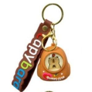 Chaveiro Com Argola e Tira  Capivara