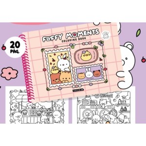 Livro Bloco  Fluffy Moments  20 Paginas