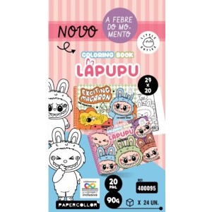 Livro  Bloco Lapupu Coloring  Book