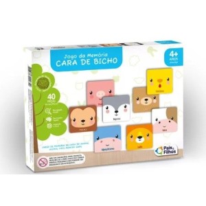 Jogo da Memória  Cara de Bicho