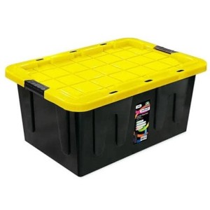 Container  Organizador  Multiuso 110 Litros Com Tampa