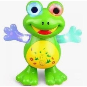 Sapo Dançarino de Plastico a Pilha