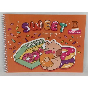 Caderno De Desenho Capy  30 Folhas