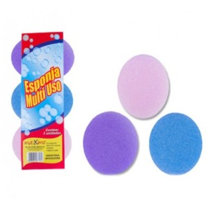 Esponja Multiuso com 3 Peças