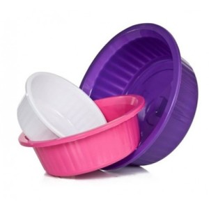 Conjunto Bacia Canelada P/M/G 1,25L / 2,5L / 5L