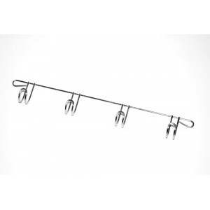 Cabide 4 Ganchos Cromado