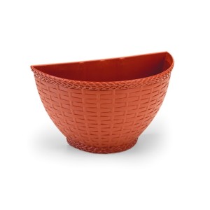 Vasinho De Parede Rattan Telha