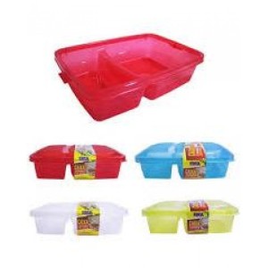 Caixa com Trava 2 Divisões