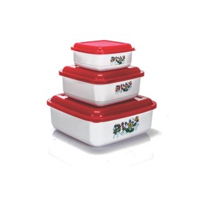 Gold Pote Quadrado PMG Decorado - 270ML / 750ML / 1500ML