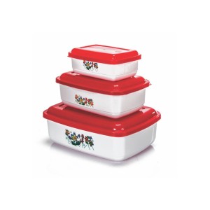 Gold Pote Retangular PMG Decorado - 270ML / 750ML / 1500ML