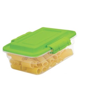 Pote Retangular com Trava 1100 ML