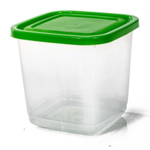 Pote Mantimento Quadrado 5800 ML Transparente Avulso