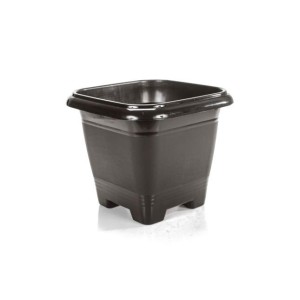 Vaso Quadrado Preto 4,6 Litros