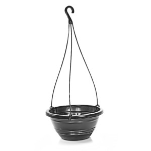 Vaso Redondo cuia com Alça Preto 3 Litros