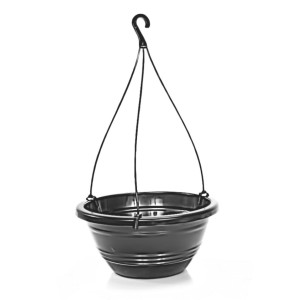 Vaso Redondo Cuia Com Guancho Preto 5 Litros