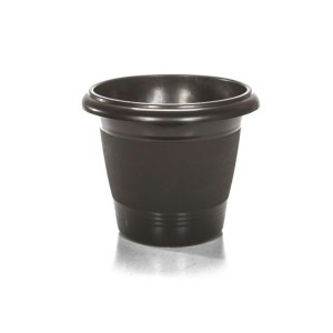 Vaso Redondo Preto 7,5 Litros