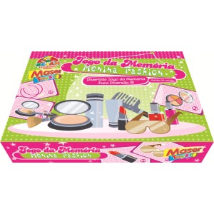 Jogo Da Memória Menina Fashion