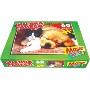 Jogo Quebra Cabeça Master Toys