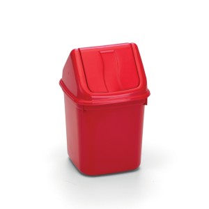 Lixeira Com Tampa Vai  e Vem 2,700 Litros Color