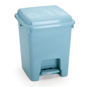 Lixeira Quadrada Com Pedal 14,5  Litros Color