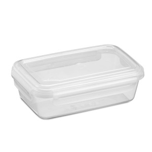 Pote Com 4 Travas Laterais 2,450 Litros Baixo Transparente