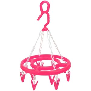 Varal Redondo Multiuso  Com  12 Prendedores