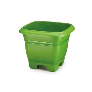 Vaso Quadrado 17 cm Verde