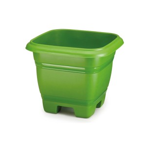 Vaso Quadrado 22 cm Verde