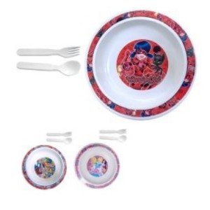 Prato Fundo Plástico Infantil