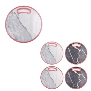 Tabua Plastica Redonda  30Cm Marmore