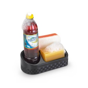 Porta Detergente Rattan Com Base