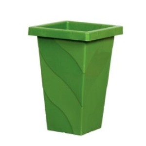 Vaso Quadrado Medio Verde 19 Litros