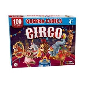 Quebra Cabeça Circo 100 Peças Premium