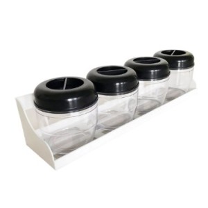 Porta condimento Com 4 Cor Unica