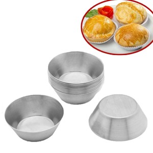 Forma de Empada Lisa Número 1 Com 12