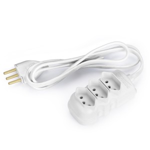 Extensão Compact  Tripolar  3 Metros