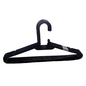 Jogo Cabide Adulto Preto com 5