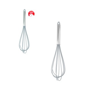 Bate Clara Silicone 29,5 Cm Cinza