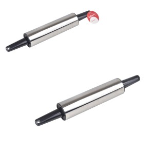 Rolo De Massa  Inox 35 CM Preto