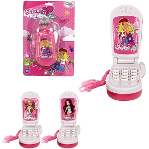 Celular Com Som e Luz  Glam Girls