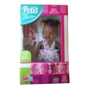 Boneca Petit New Collection Negra