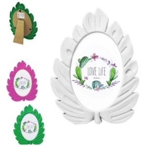 Porta Retrato Plastico 10 x 15 Folhagem Color