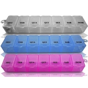 Porta Comprimidos De Plastico