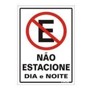 Placas Sinalizações 20 X 30 Diversos