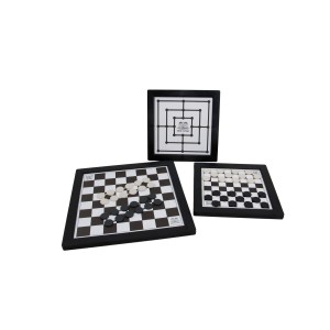 Jogo Mini Dama 2 em1